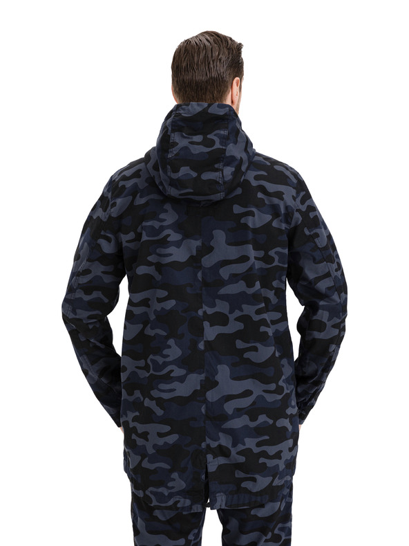 Sam 73 Tmavě modrá pánská maskáčová bunda SAM 73