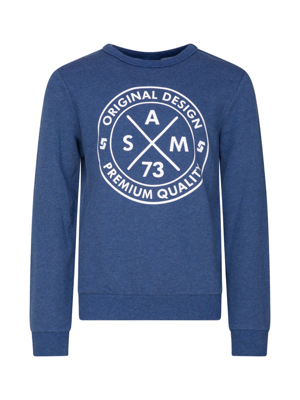 Sam 73 Tmavě modrá klučičí mikina s potiskem SAM 73 Brandon