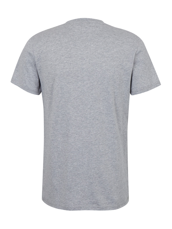 Sam 73 Šedé pánské žíhané tričko SAM 73 Elijah