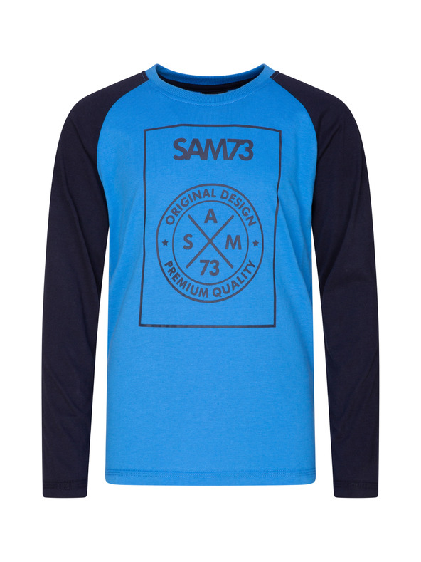 Sam 73 Černo-modré klučičí tričko SAM 73 Jack