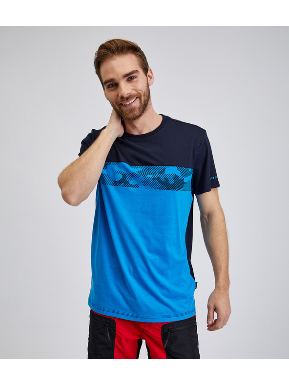 Sam 73 Modré pánské tričko SAM73 Cetus