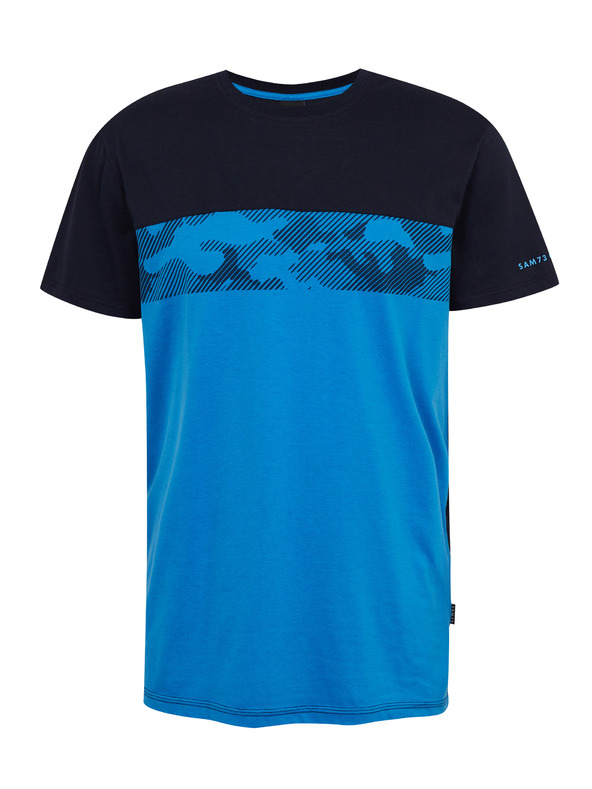 Sam 73 Modré pánské tričko SAM73 Cetus