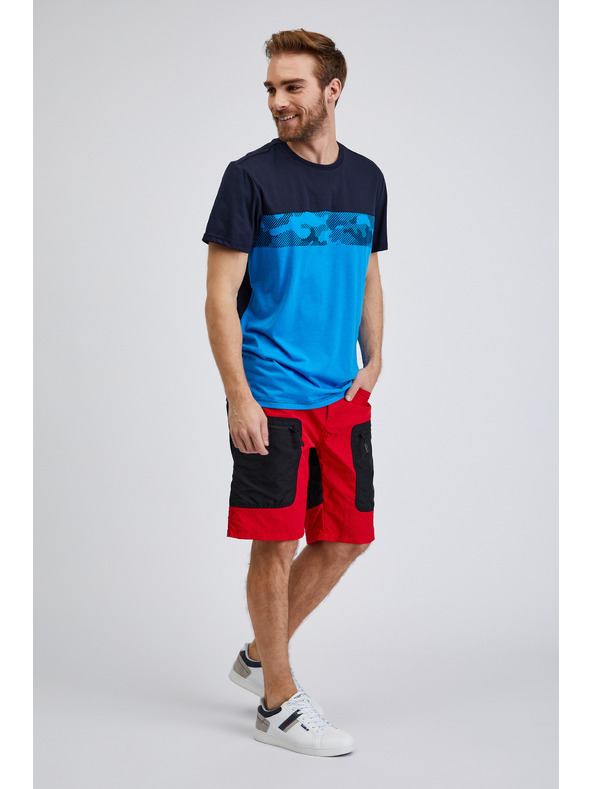 Sam 73 Modré pánské tričko SAM73 Cetus