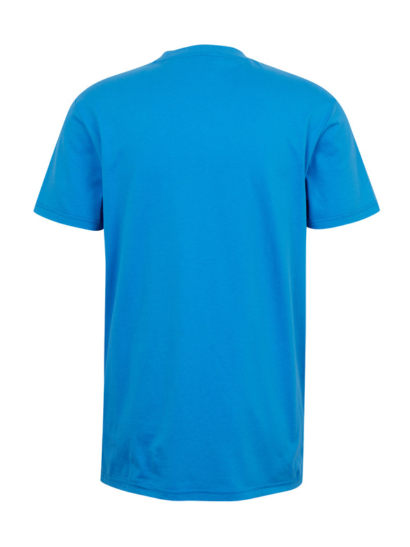 Sam 73 Modré pánské bavlněné tričko s potiskem SAM73 Almandit