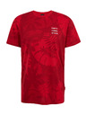 Sam 73 Červené pánské vzorované tričko SAM73 Sculptor