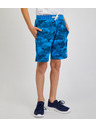 Sam 73 Modré klučičí teplákové army kraťasy SAM73 Jerem