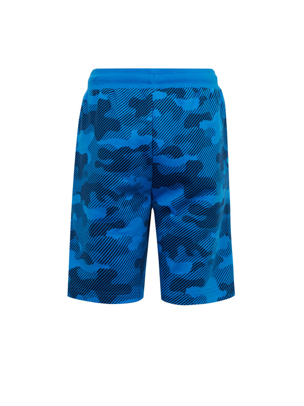 Sam 73 Modré klučičí teplákové army kraťasy SAM73 Jerem