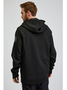 Sam 73 Černá pánská mikina na zip s kapucí SAM73 Beryl