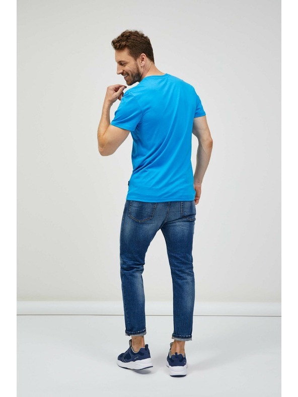 Sam 73 Modré pánské tričko SAM 73 Fenri