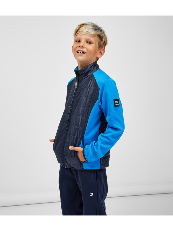 Sam 73 Modrá klučičí prošívaná bunda SAM 73 Nurnia