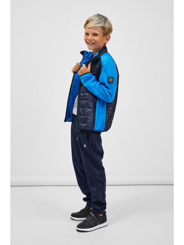 Sam 73 Modrá klučičí prošívaná bunda SAM 73 Nurnia