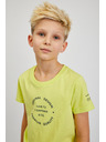Sam 73 Žluté klučičí bavlněné tričko SAM73 Pyrop