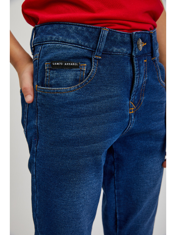 Sam 73 Modré klučičí džíny SAM73 Pavo