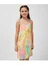 Sam 73 Zeleno-žluté holčičí vzorované letní šaty SAM73 Equuleus