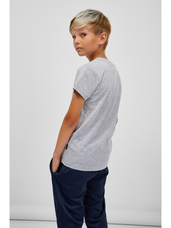 Sam 73 Světle šedé klučičí žíhané tričko SAM 73 Janson