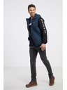 Sam 73 Tmavě modrá pánská lehká prošívaná bunda SAM 73 Travis