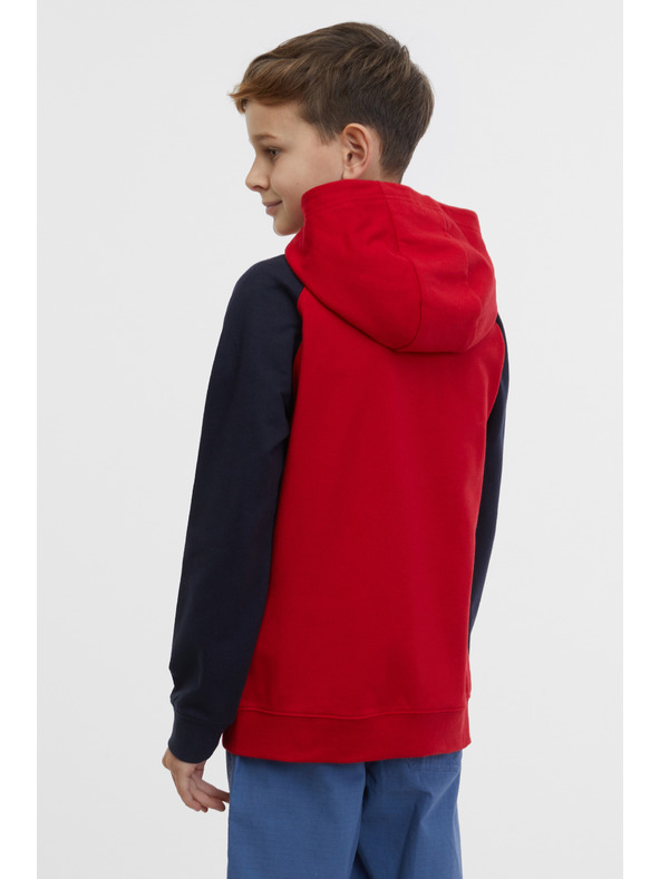 Sam 73 Černo-červená klučičí mikina SAM 73 Dále