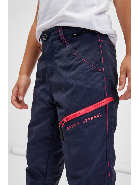 Sam 73 Tmavě modré dětské kalhoty SAM 73 Marisol