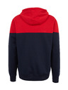 Sam 73 Červeno-modrá pánská mikina s kapucí SAM 73 Eldos