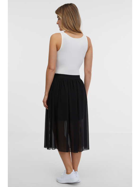 Sam 73 Černá dámská midi sukně SAM 73 Evelina