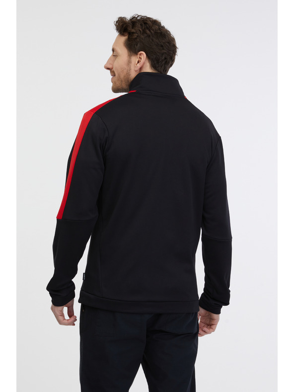 Sam 73 Černá pánská mikina na zip SAM 73 Lucas