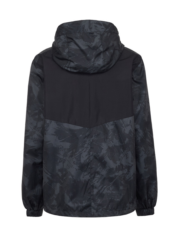 Sam 73 Černá pánská lehká vzorovaná bunda SAM 73 Antonio