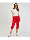 Sam 73 Červené dámské tříčtvrteční kalhoty SAM 73 Lynx