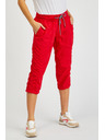 Sam 73 Červené dámské tříčtvrteční kalhoty SAM 73 Lynx