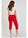 Sam 73 Červené dámské tříčtvrteční kalhoty SAM 73 Lynx