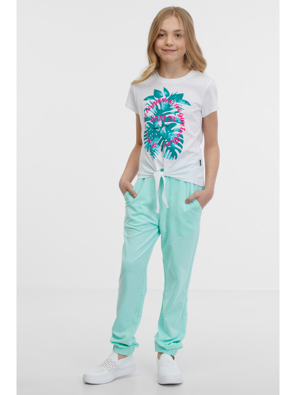 Sam 73 Bílé holčičí tričko SAM 73 Kiara