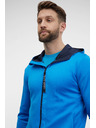 Sam 73 Modrá pánská mikina s kapucí na zip SAM 73 Emanuel
