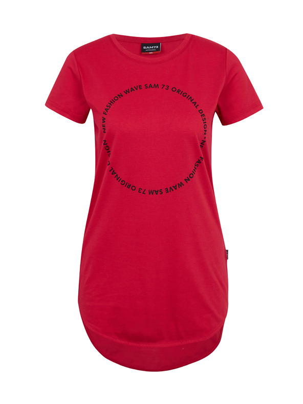 Sam 73 Tmavě růžové dámské tričko SAM 73 Doris