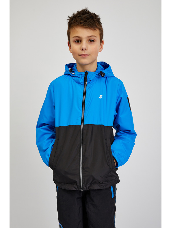 Sam 73 Černo-modrá klučičí bunda SAM73 Apus