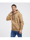 Sam 73 Světle hnědá pánská mikina s kapucí SAM 73 Albus