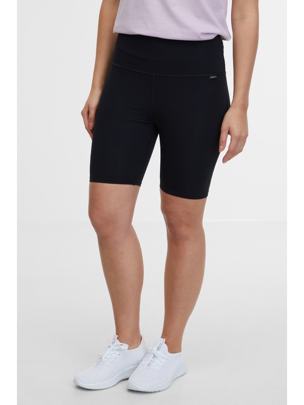 Sam 73 Černé dámské krátké legíny SAM 73 Brunela