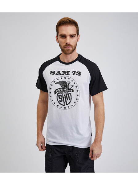 Sam 73 Bílé pánské tričko SAM 73 Jordan