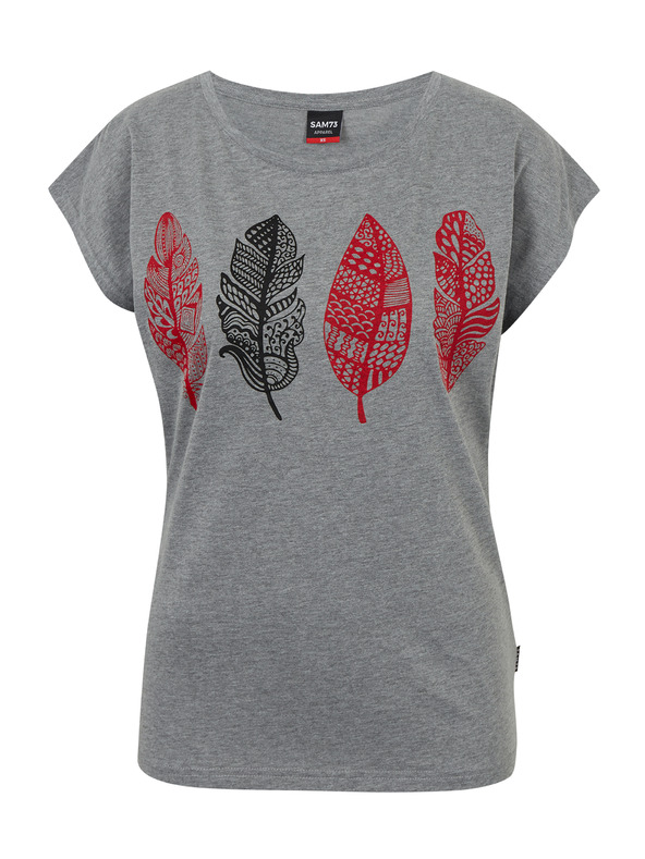 Sam 73 Šedé dámské tričko SAM 73 Penelope