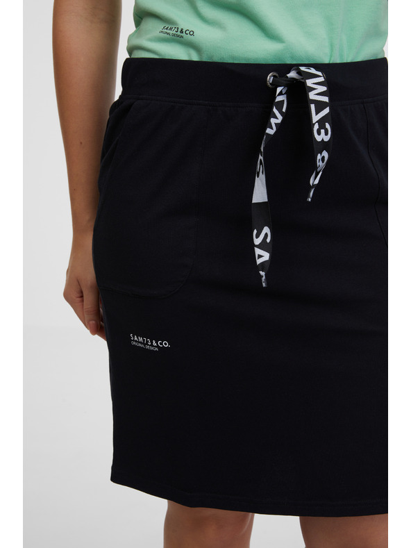 Sam 73 Černá dámská sukně SAM 73 Paulina