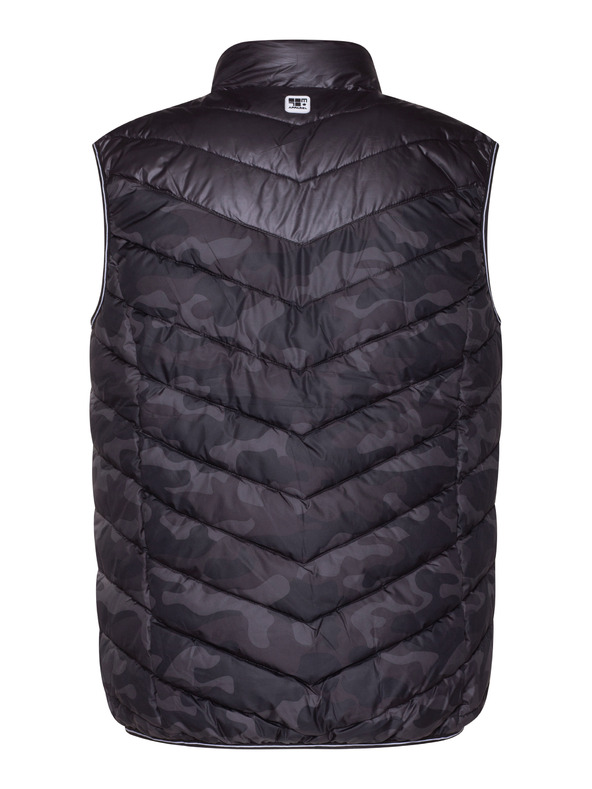 Sam 73 Černá pánská prošívaná army vesta SAM 73 Gorm