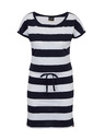 Sam 73 Bílo-modré dámské pruhované krátké šaty SAM 73 Matilda