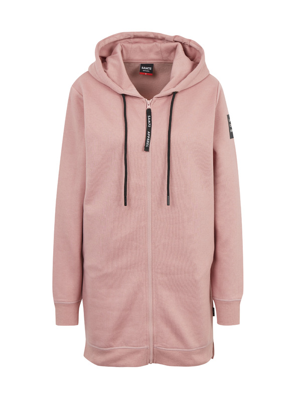 Sam 73 Starorůžová dámská mikina na zip s kapucí SAM 73 Drusilia