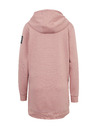 Sam 73 Starorůžová dámská mikina na zip s kapucí SAM 73 Drusilia