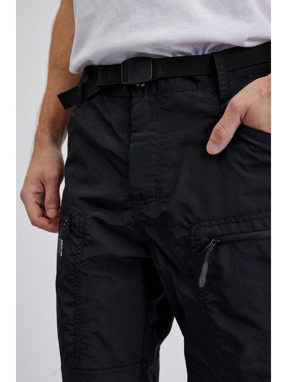 Sam 73 Černé pánské sportovní kraťasy SAM73 Andalusit