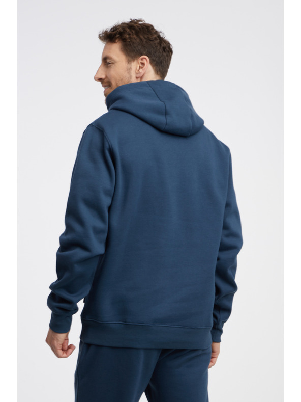 Sam 73 Tmavě modrá pánská mikina s kapucí SAM 73 Albus