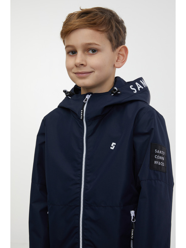 Sam 73 Tmavě modrá lehká klučičí bunda SAM 73 Booba