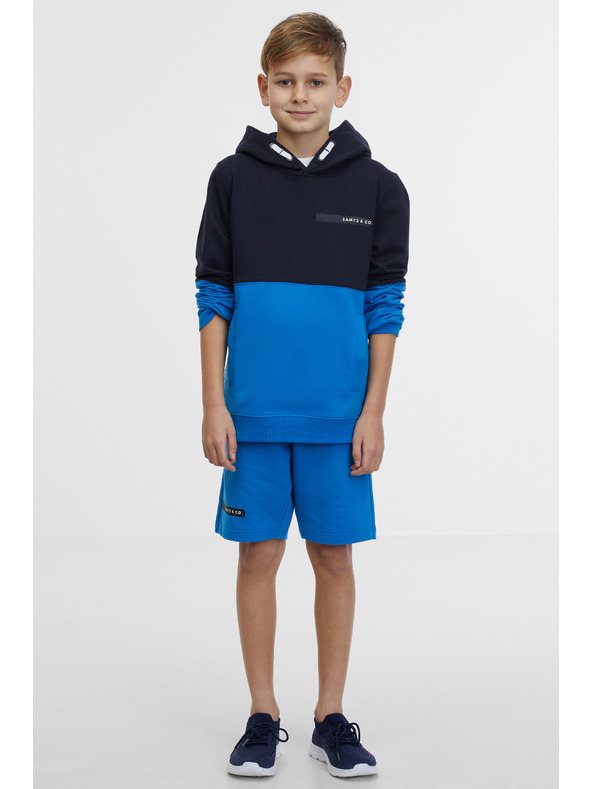 Sam 73 Modrá klučičí mikina SAM 73 Chip