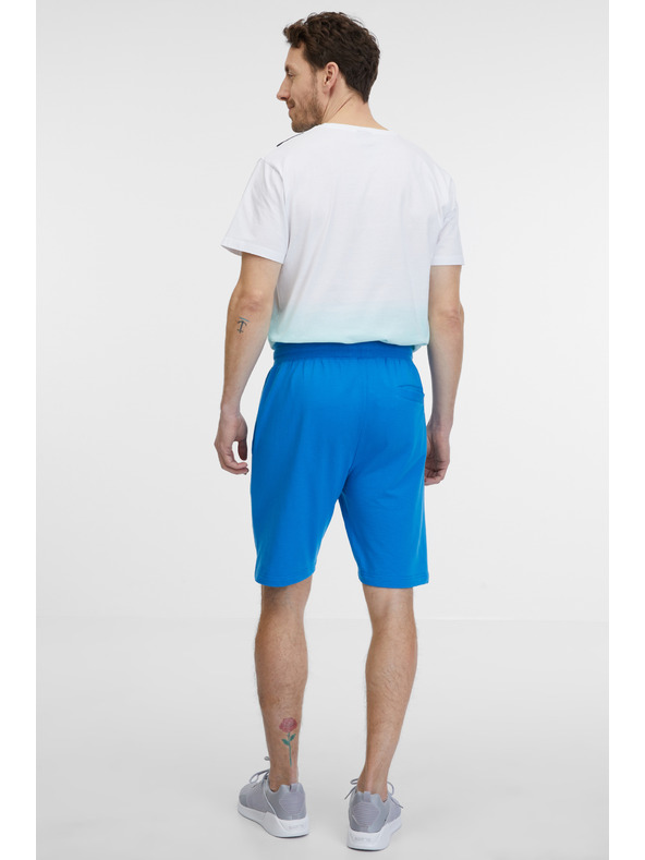 Sam 73 Modré pánské teplákové kraťasy SAM 73 Juan