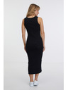 Sam 73 Černé dámské basic maxišaty SAM 73 Rita
