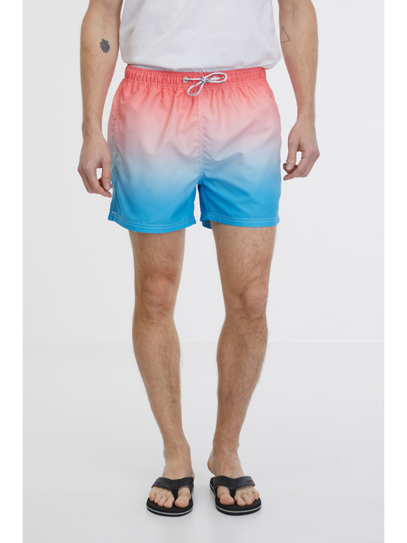 Sam 73 Růžovo-modré pánské plavky SAM 73 Dino