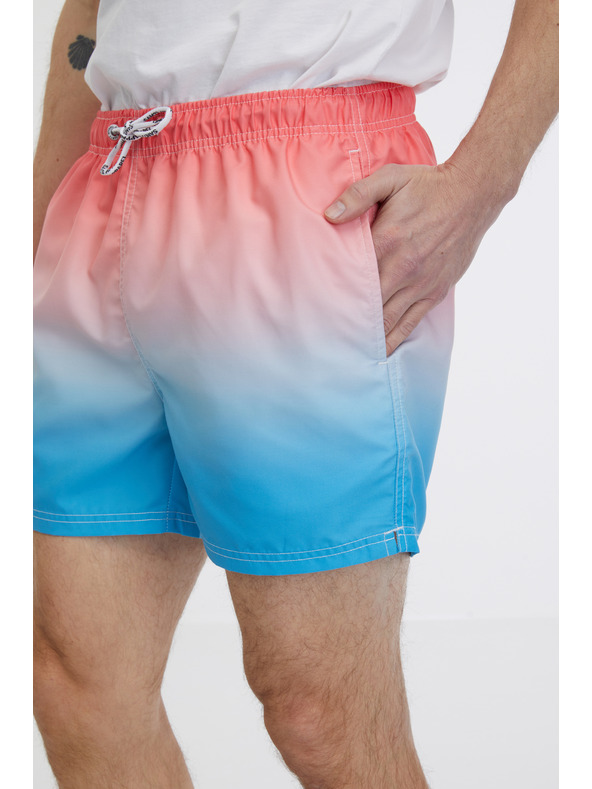 Sam 73 Růžovo-modré pánské plavky SAM 73 Dino